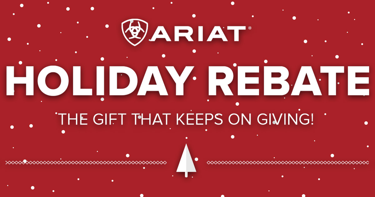 Ariat Holiday Rebate ariat-holiday-rebate