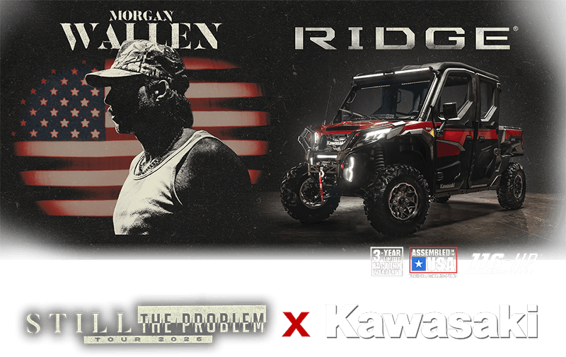 Official Morgan Wallen X Kawasaki Ridge Sweepstakes